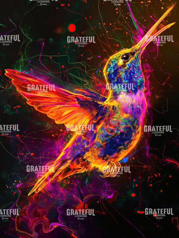 Humming Bird, Lightning Flames