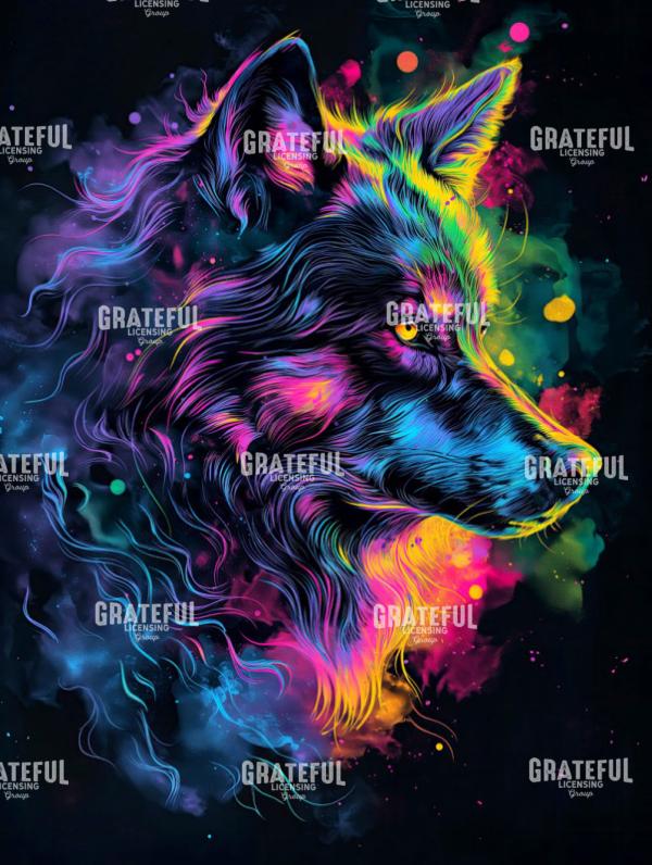 Wolf, Neon Spray 1