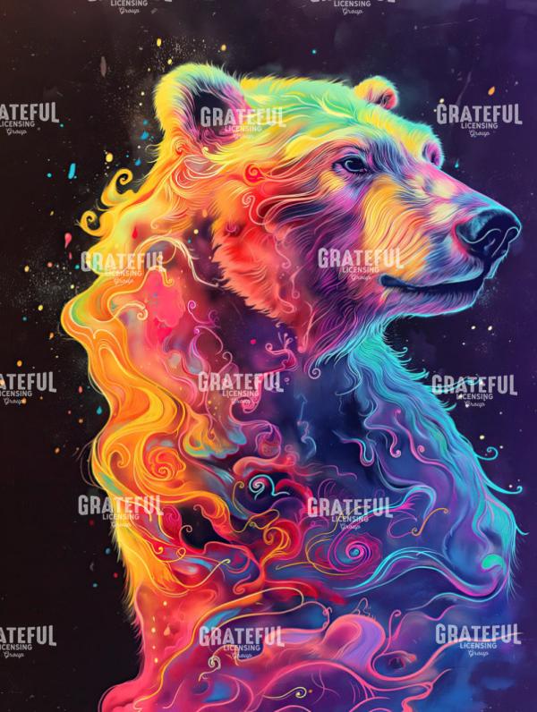 Polar Bear, Smoke and Swirls 2