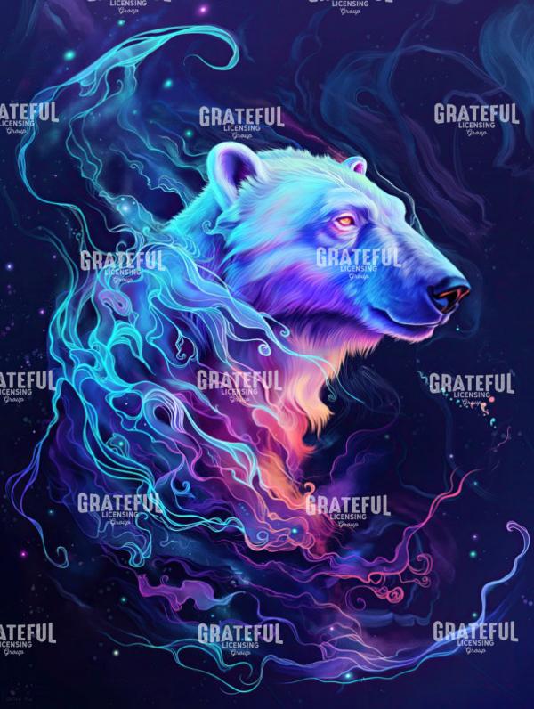 Polar Bear, Smoke and Swirls 3
