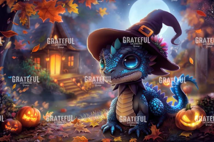 Halloween Dragon Witch