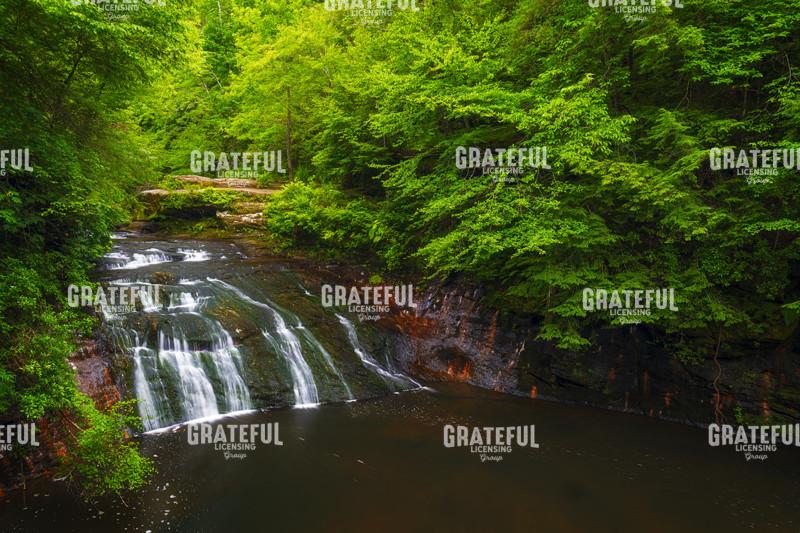 Spring at Kinlock Falls