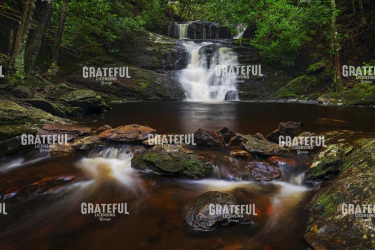 Rainy Day at Big Laurel Falls