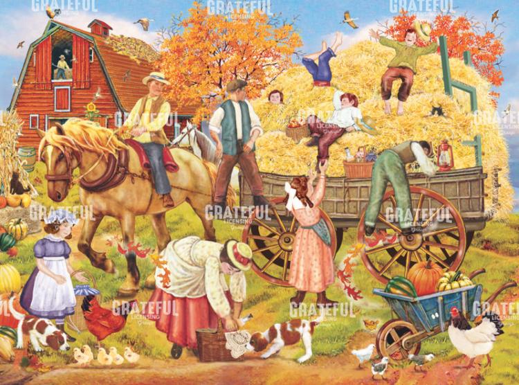 Hitching Up For The Hayride