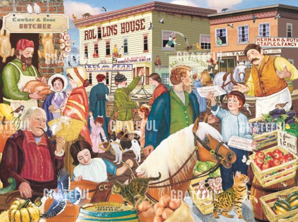Market Day In Town