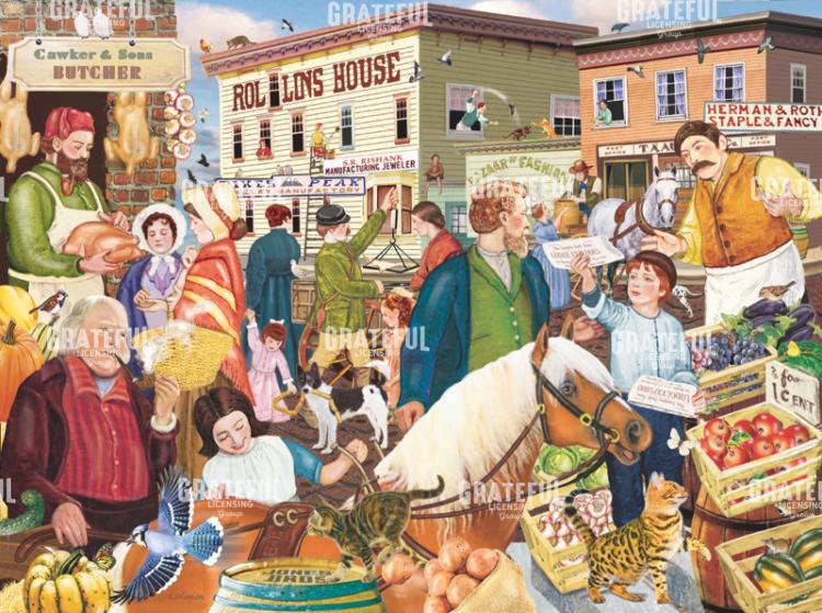 Market Day In Town