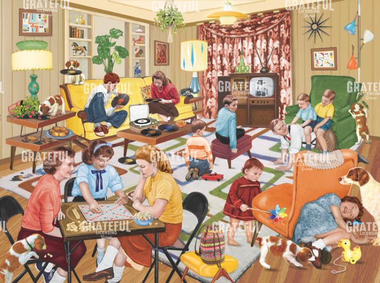 Aunt Minnie Visits Our Family