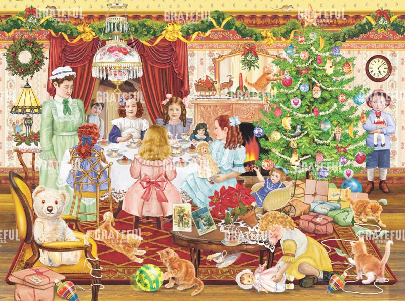 Girl's Christmas Tea Party