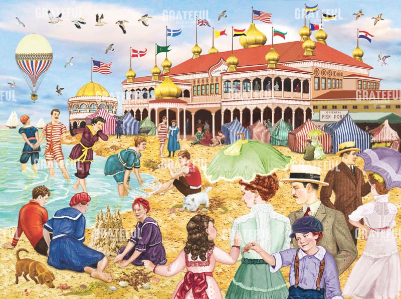 Seaside Bathing Beauties Of 1910