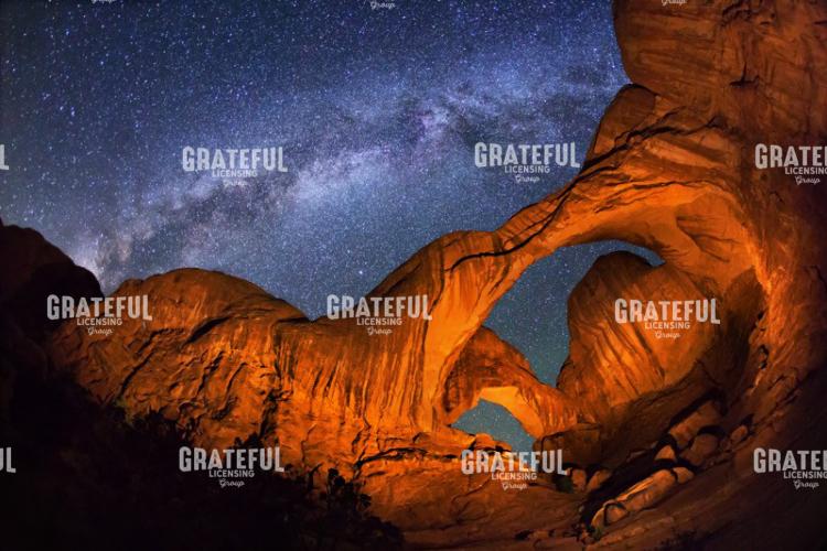 Double Arch Milky Way