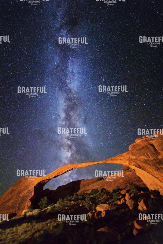Landscape Arch Milky Way