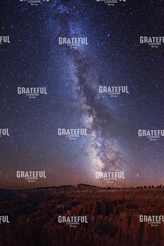 Milky Way Over Bryce Canyon