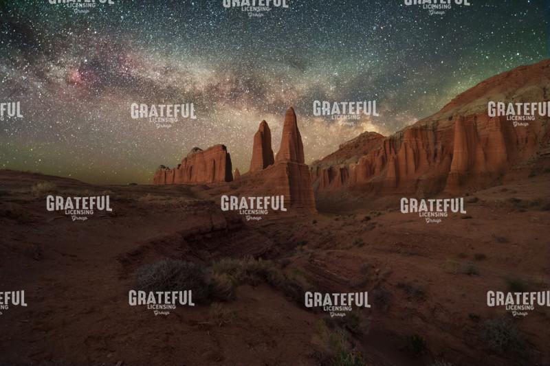 Sky Stack Two Spires