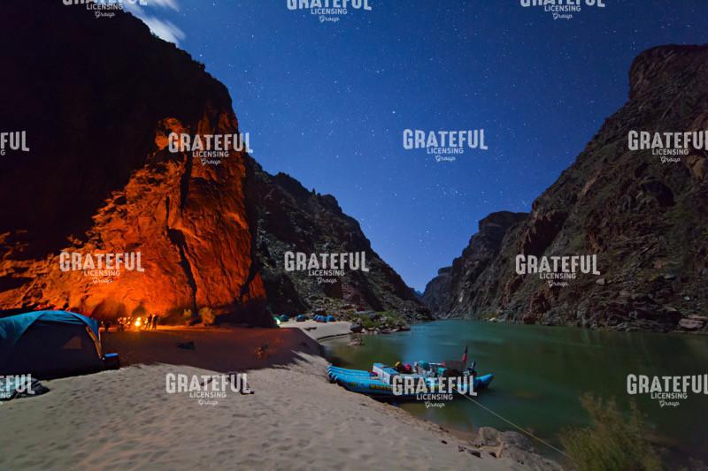 Moonlight Camp Colorado River