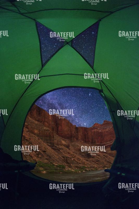 Grand Canyon Stars Thru Tent