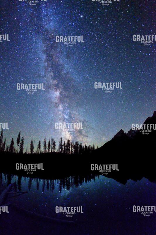 MIlky Way String Lake Tetons