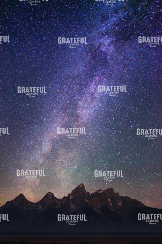 Stars Over Tetons