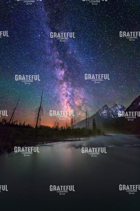 Display Milky Way String Lake