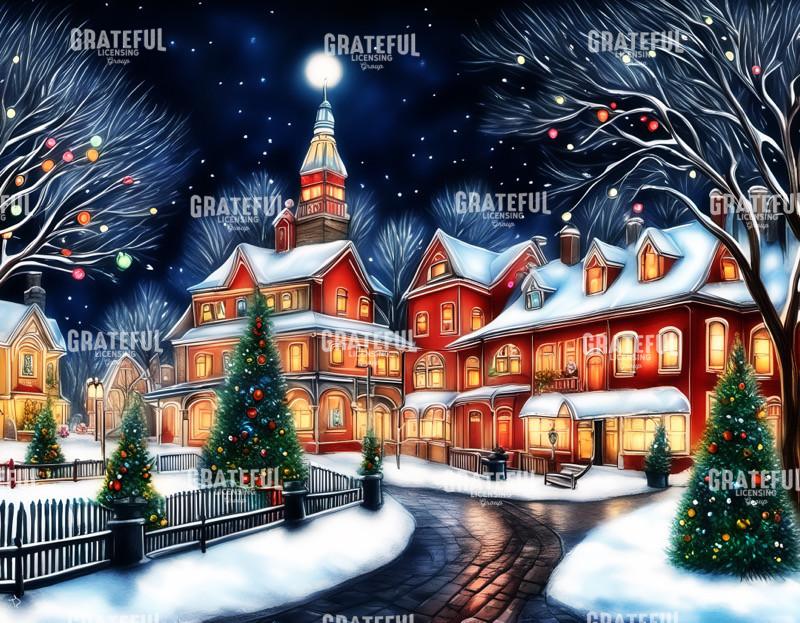 Christmas Eve Village Square