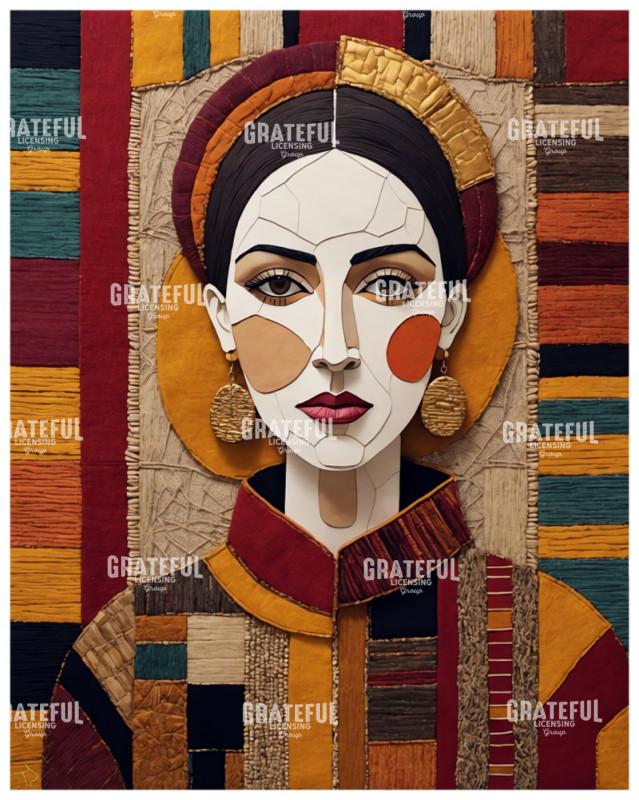 Portrait of a Woman in Wool