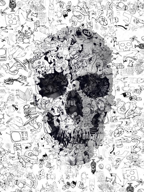Doodle Skull