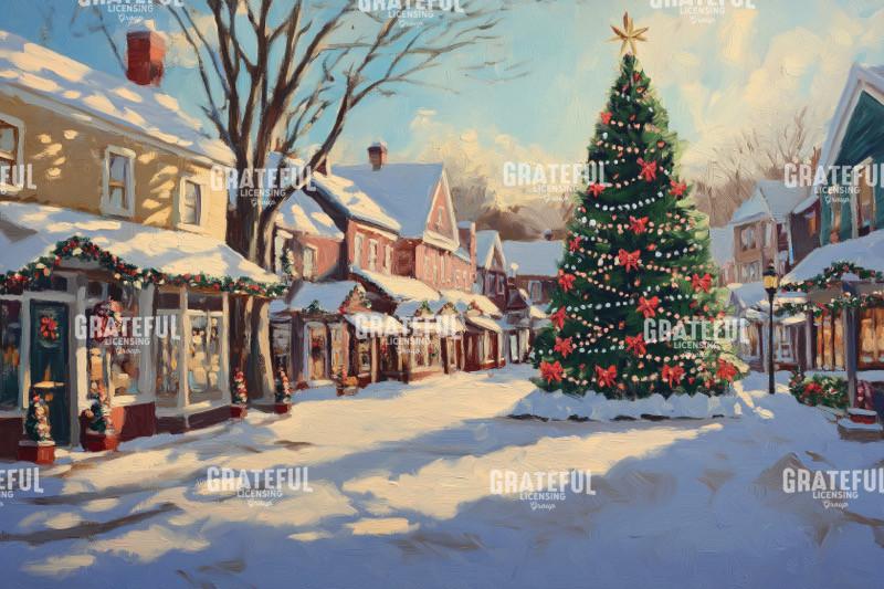 Christmas Town Square