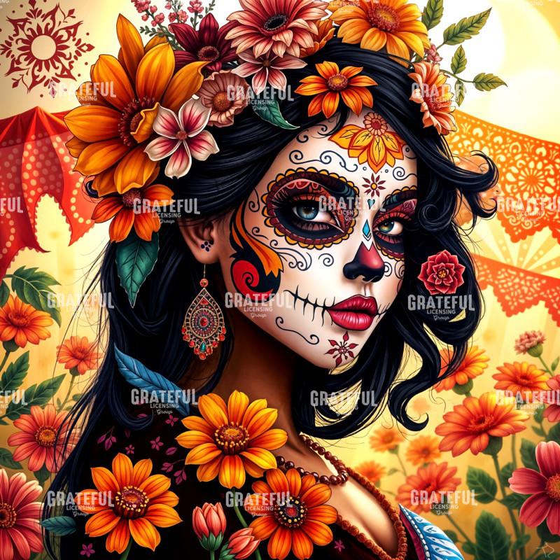 Dia De Los Muertos Harvest Colors