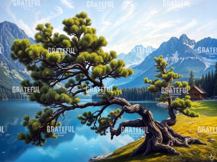 Rocky Mountain Pine Tree