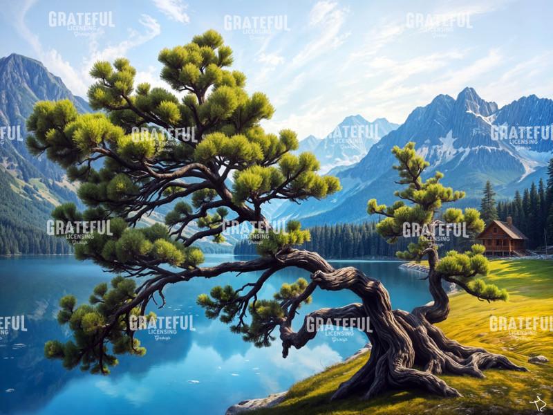 Rocky Mountain Pine Tree