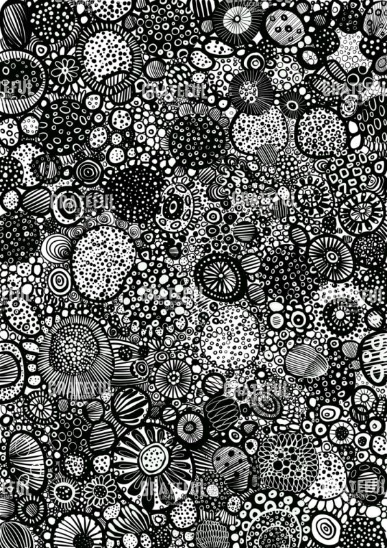 Doodle in Black and White