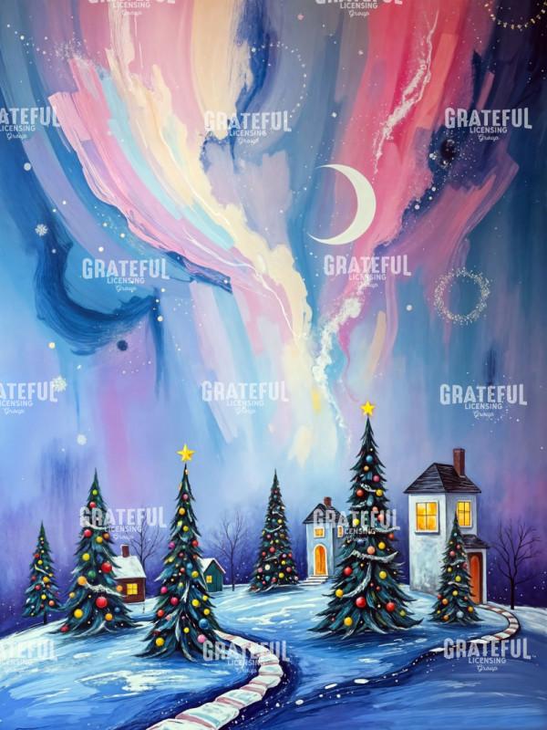 Crescent Moon Christmas