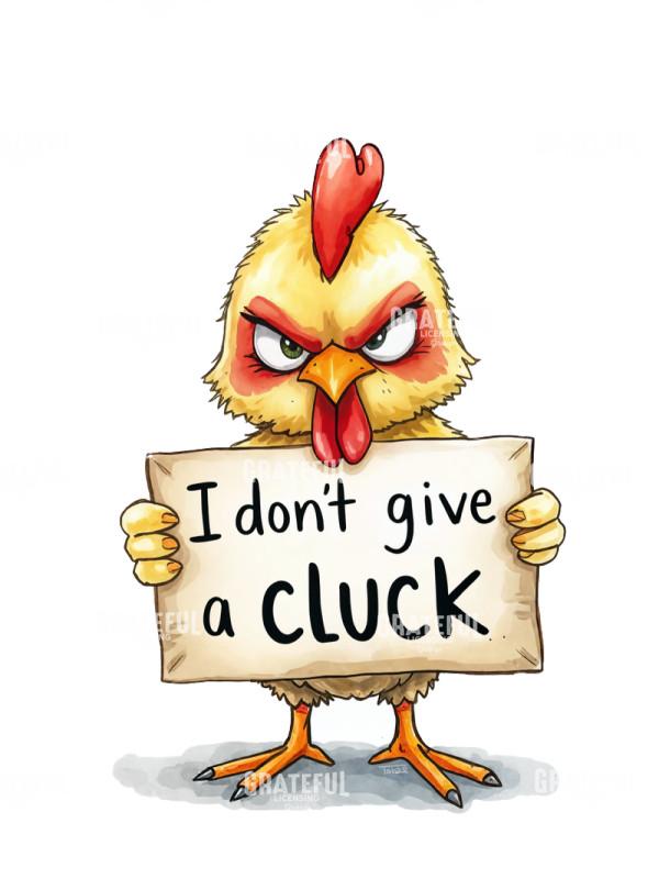 I Don't Give A Cluck Baby Rooster