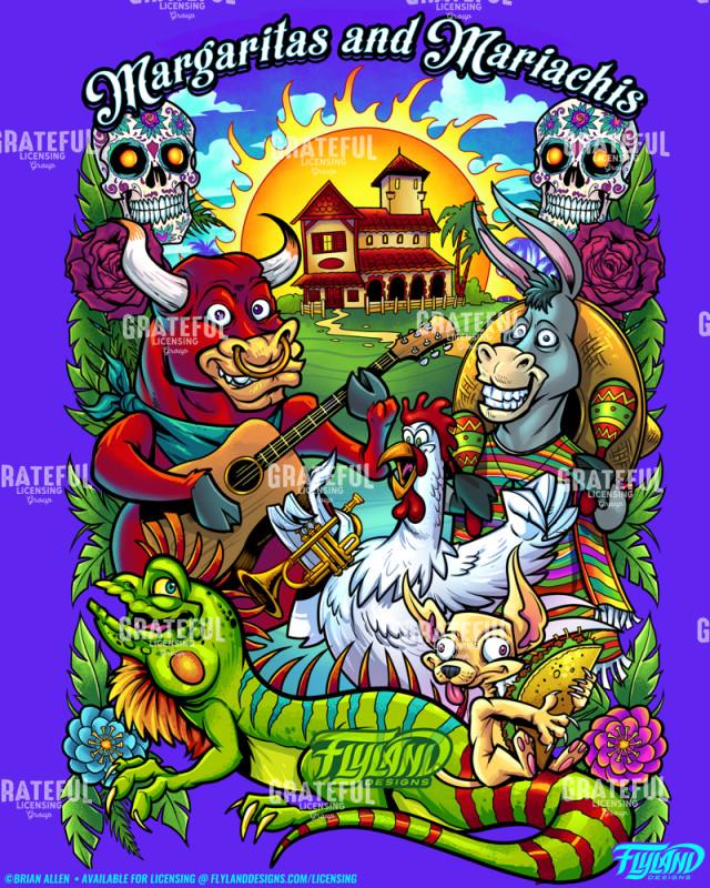Cinco De Mayo Cartoon Animals