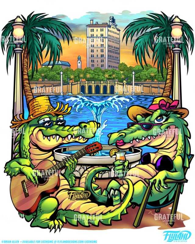 Gators in Southern Florida