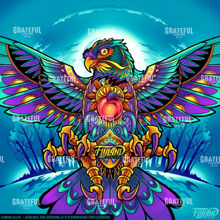 Psychedelic Hawk