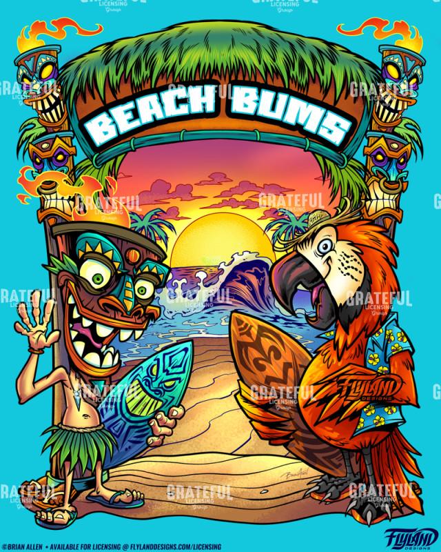 Tiki and Parrot Trading Post