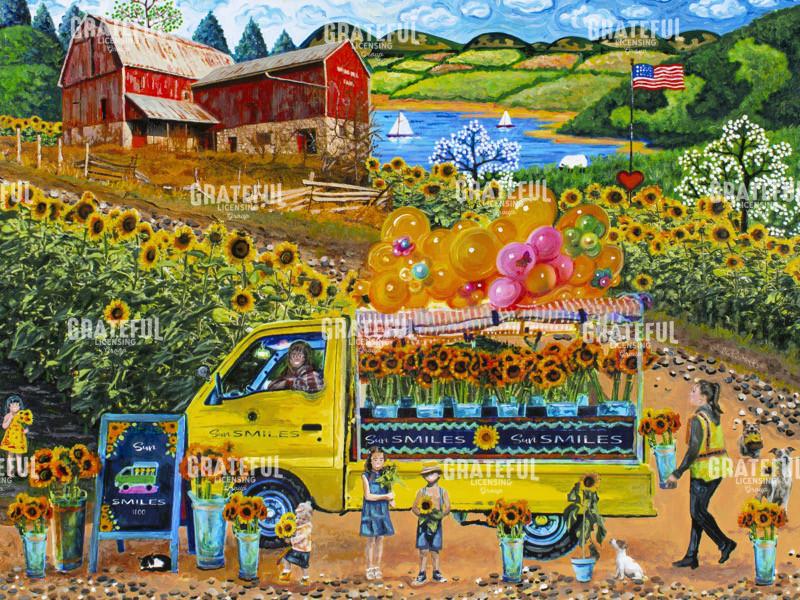 Sunflowers Sun Smiles