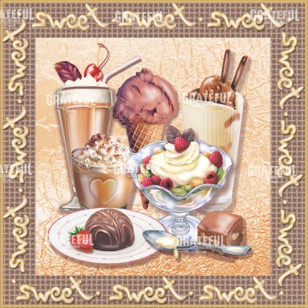 Chocolate Square Sienna