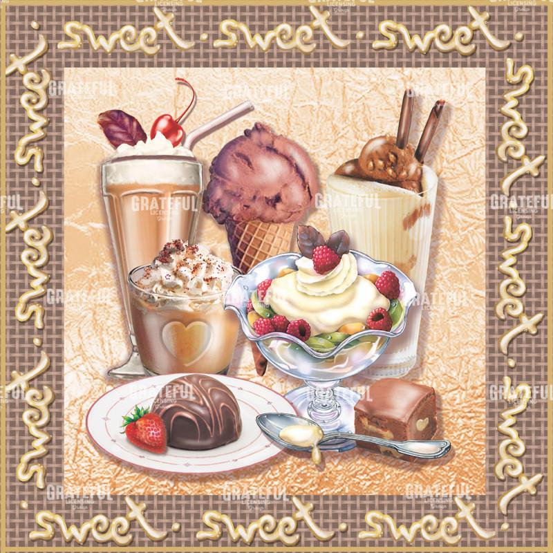 Chocolate Square Sienna