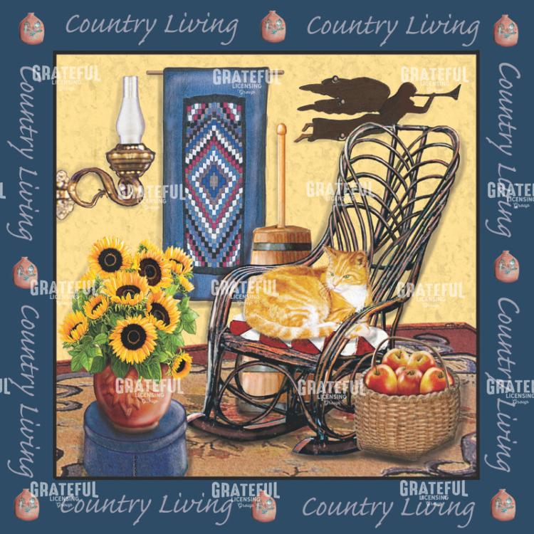 Country Living Blue
