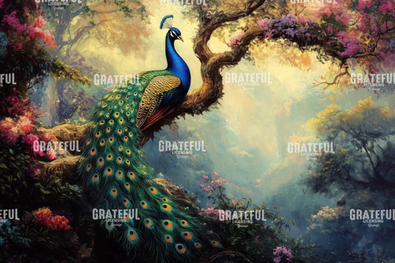 Peacock in the Dream Jungle 2