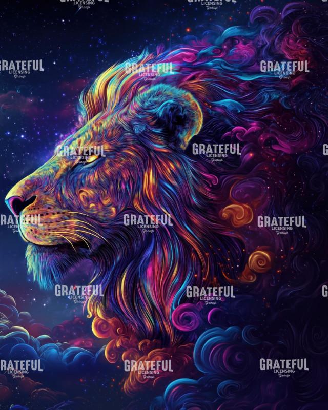 Cosmic Clouds Lion