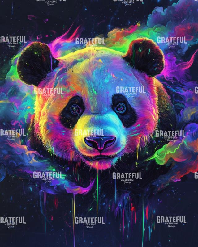 Graffiti Panda Color Splosion
