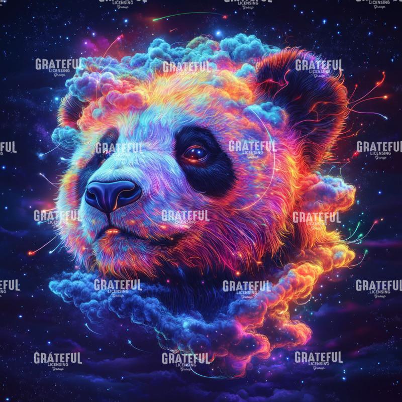 Cosmic Clouds Panda
