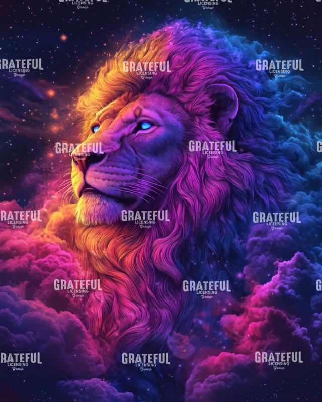 Cosmic Clouds Lion