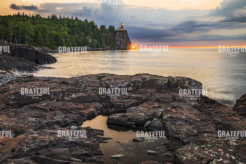 Sunrise at Split Rock Lighthouse