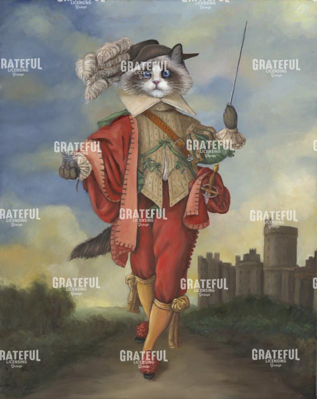 Cavalier Ragdoll With Mousie