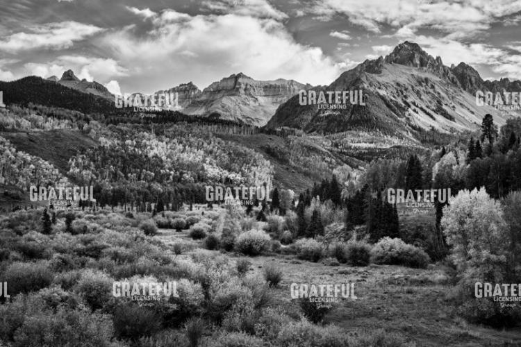 San Juan Mountains in Colorado