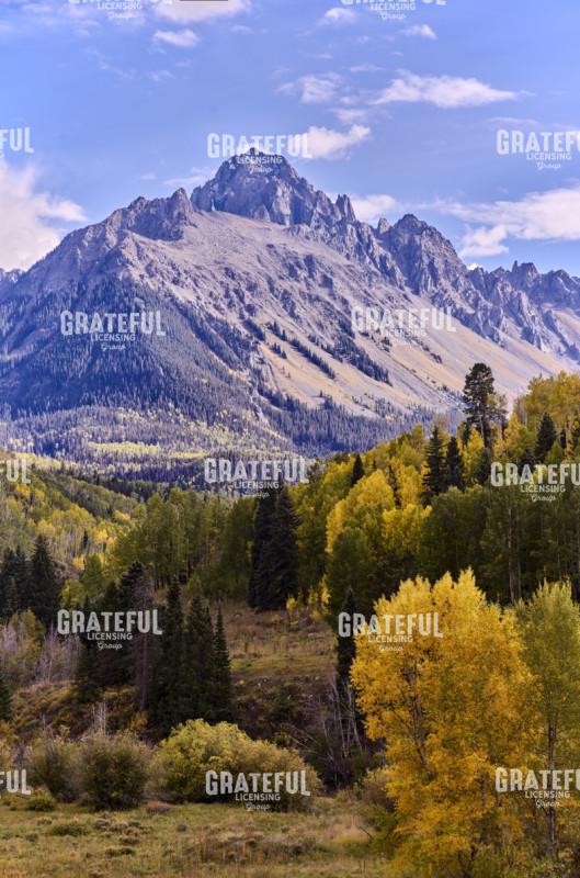 Peak in the Colorado Mountains