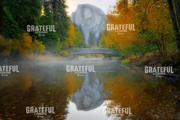 Half Dome Reflection